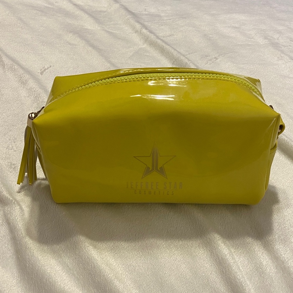 EUC Jeffree Star Zippered Cosmetics Toiletries Travel Case